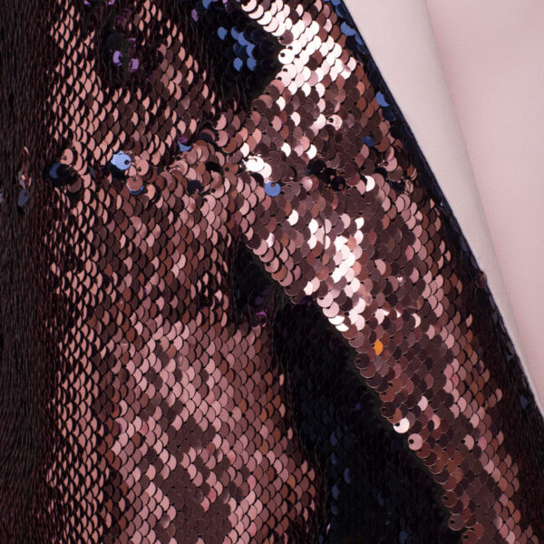 Lani Studio Sequin Tuxedo Pink Dress, view 2