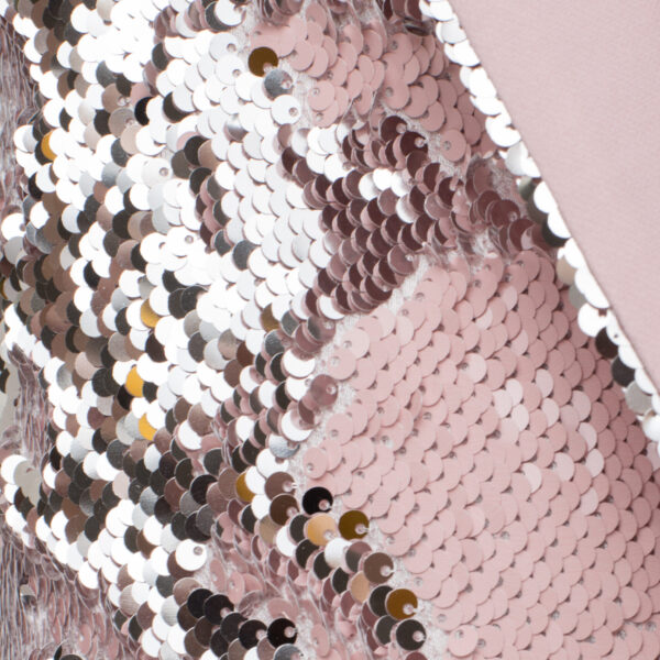 Lani Studio Sequin Tuxedo Pudra Dress, view 2