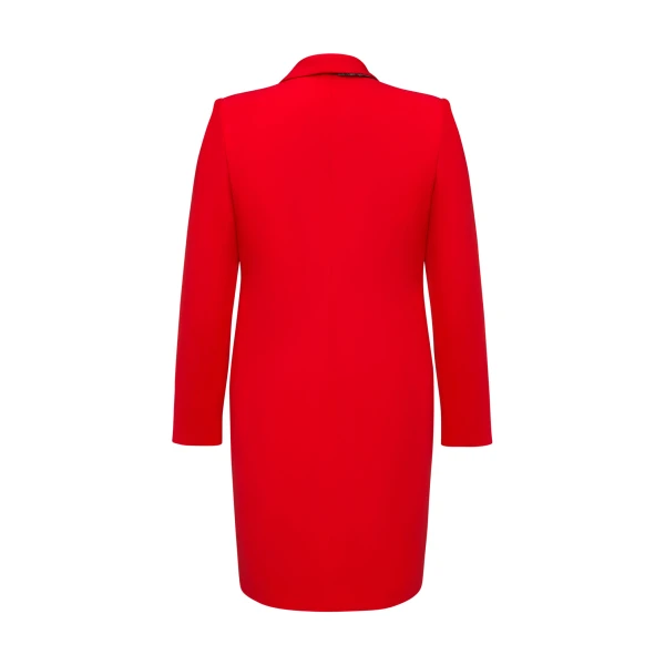 Asymmetric Blazer Dress