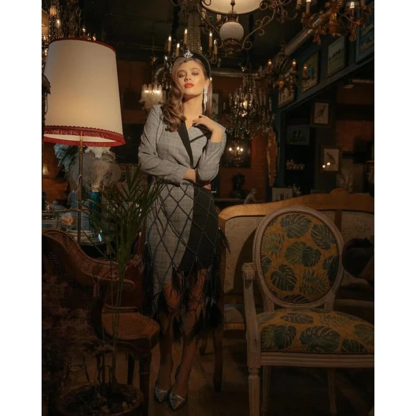 russian tuxedo dress Asymmetric Cage Russian Tuxedo Dress Clothing All Day Wear Luxury Shoes 