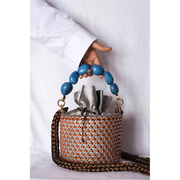 Leonar blue handbag Bags bags Luxury Shoes 