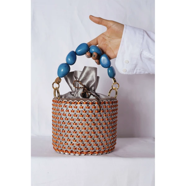 Leonar blue handbag Bags bags Luxury Shoes 