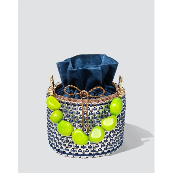 Leonar blue handbag Bags bags Luxury Shoes 