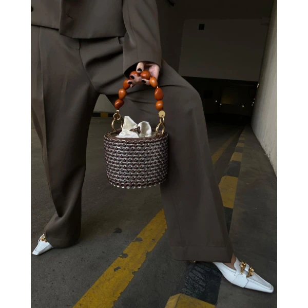 Leonar blue handbag Bags bags Luxury Shoes 