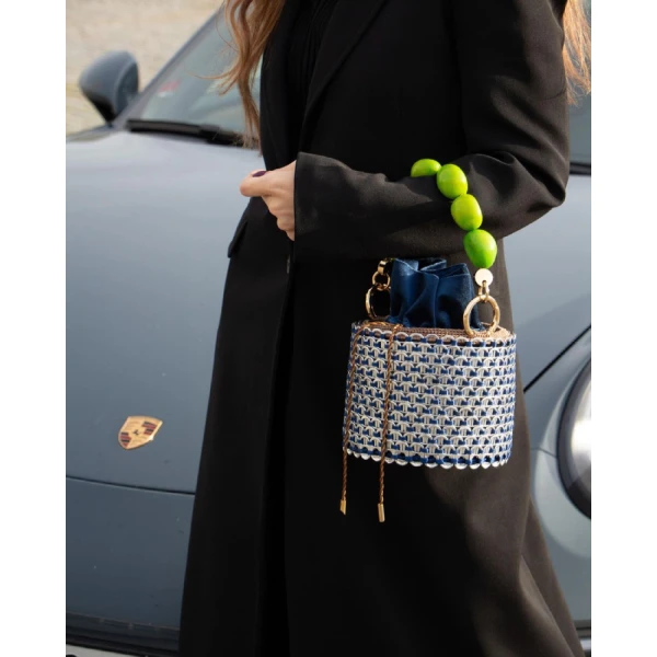 Leonar blue handbag Bags bags Luxury Shoes 