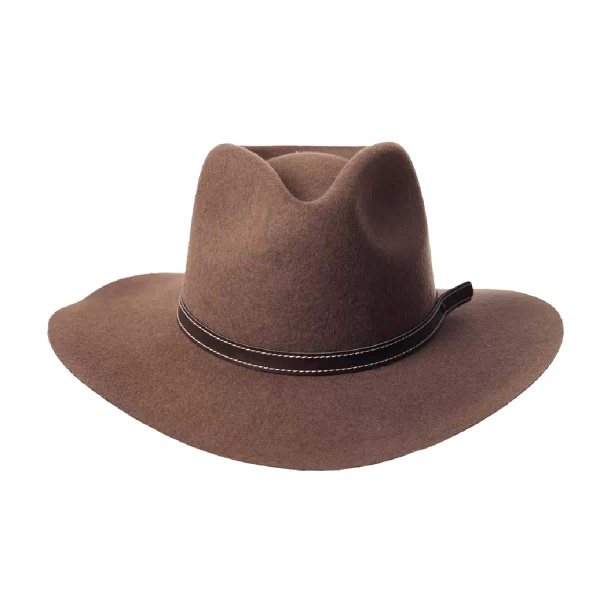 light brown felt hat – L   Luxury Shoes 