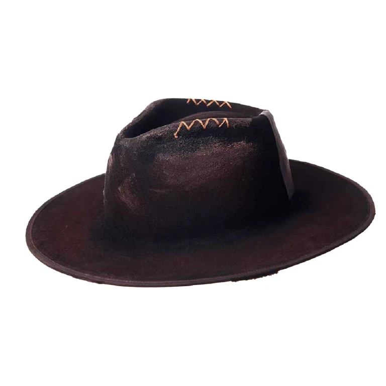 light brown felt hat – L   Luxury Shoes 