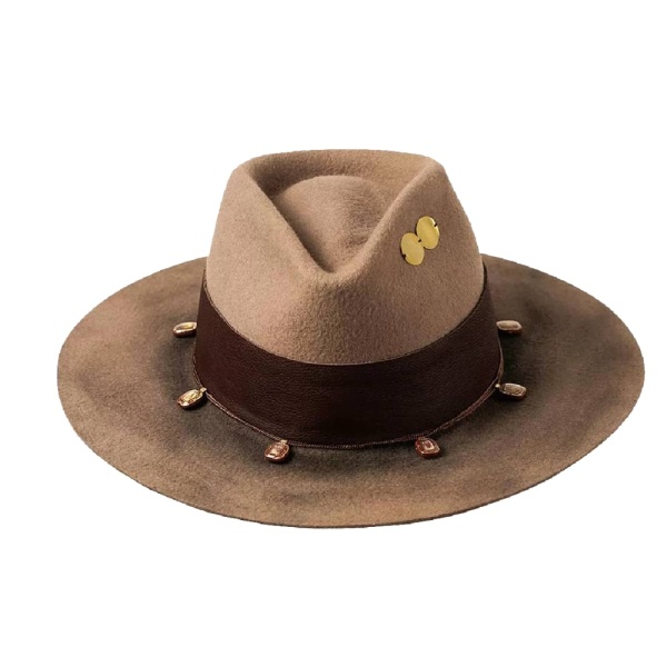 Black straw hat – L   Luxury Shoes 
