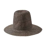 Black straw hat – L   Luxury Shoes 