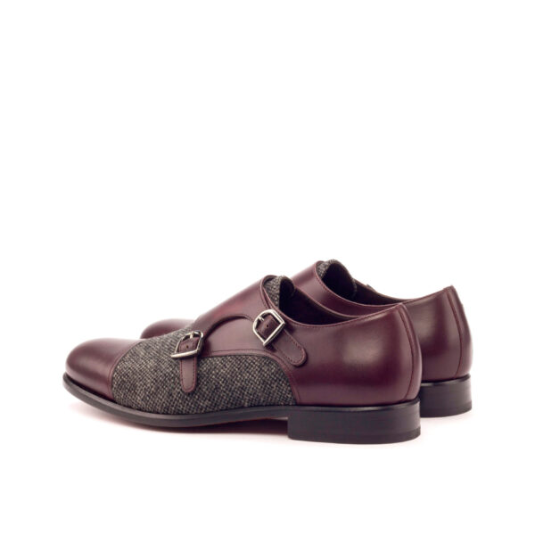  Luxury Handbags by you Gray Double Monk Shoe, view 2