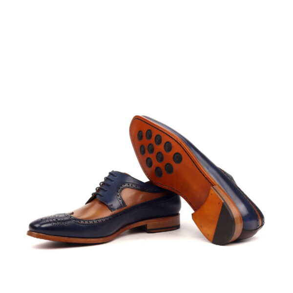  Luxury Handbags by you Mens Dress Longwing Blucher Shoe, view 3