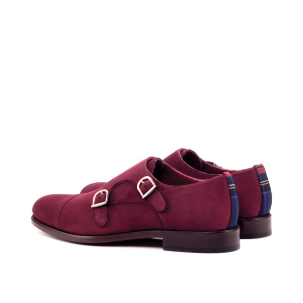  Luxury Handbags by you Burgundy Double Monk Shoe, view 2