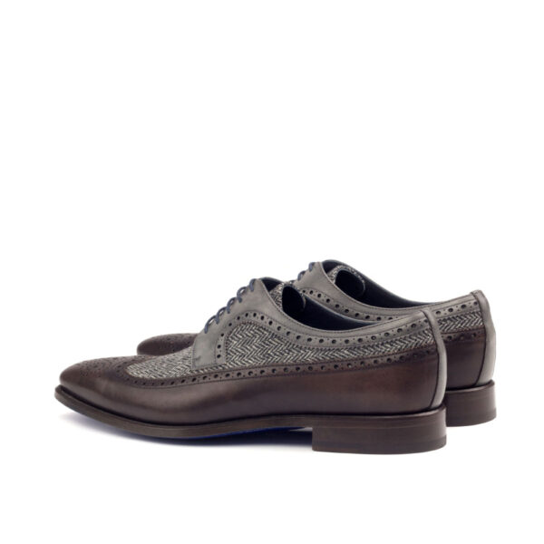  Luxury Handbags by you Mens Dress Longwing Blucher Shoe, view 2