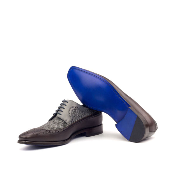  Luxury Handbags by you Mens Dress Longwing Blucher Shoe, view 3