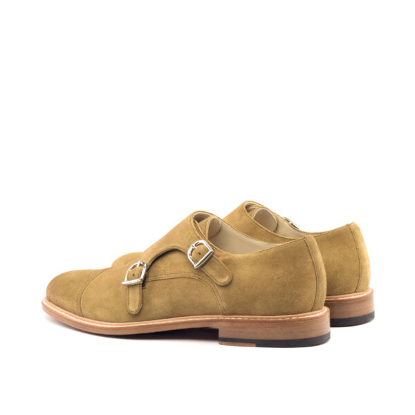  Luxury Handbags by you Brown Double Monk Shoe, view 2