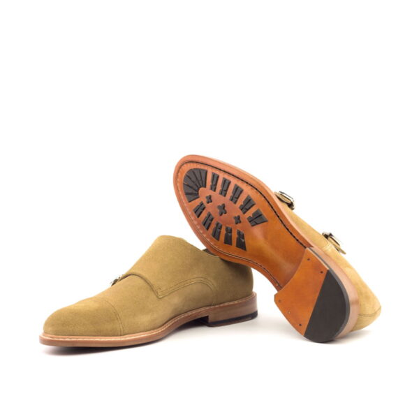  Luxury Handbags by you Brown Double Monk Shoe, view 3