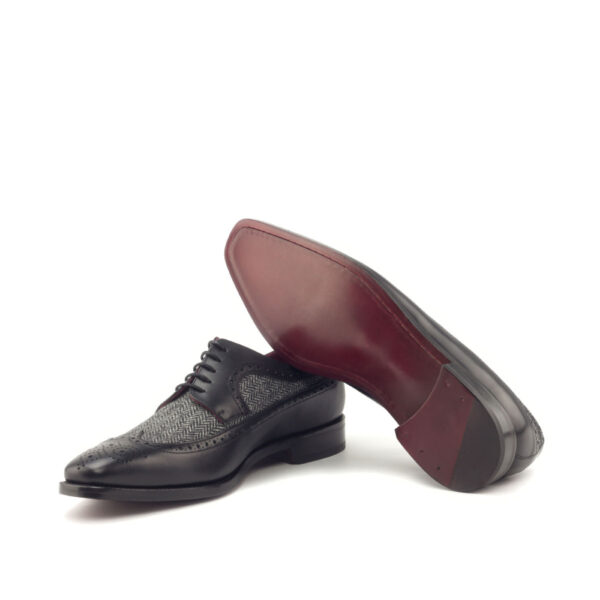 Luxury Handbags by you Mens Dress Longwing Blucher Shoe, view 3