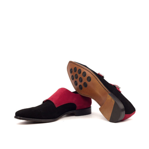  Luxury Handbags by you Black Double Monk Shoe, view 3