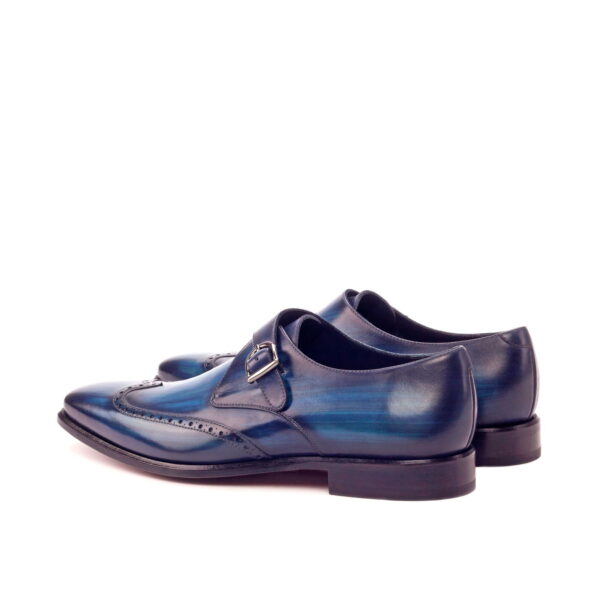  Luxury Handbags by you Blue Single Monk Shoe, view 2
