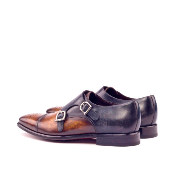  Luxury Handbags by you Blue Double Monk Shoe, view 2
