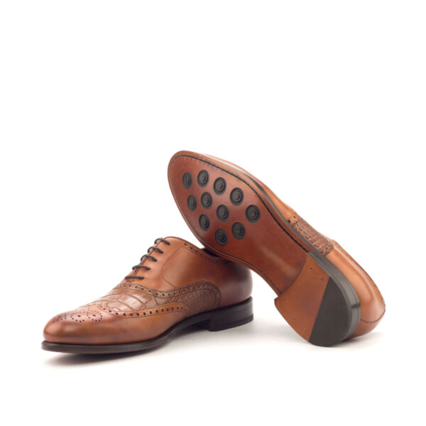  Luxury Handbags by you Mens Dress Full Brogue Shoe, view 3