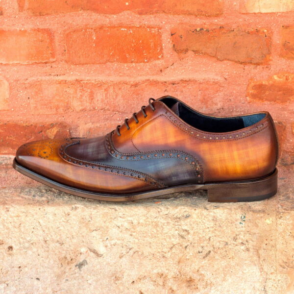  Luxury Handbags by you Hand Made Patina Full Brogue Shoe, view 4