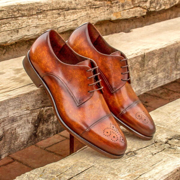  Luxury Handbags by you Hand Made Patina Derby Shoe, view 4