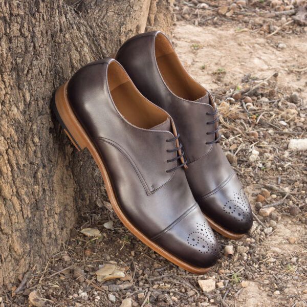 Luxury Handbags by you BURNISHING Derby Shoe, view 4