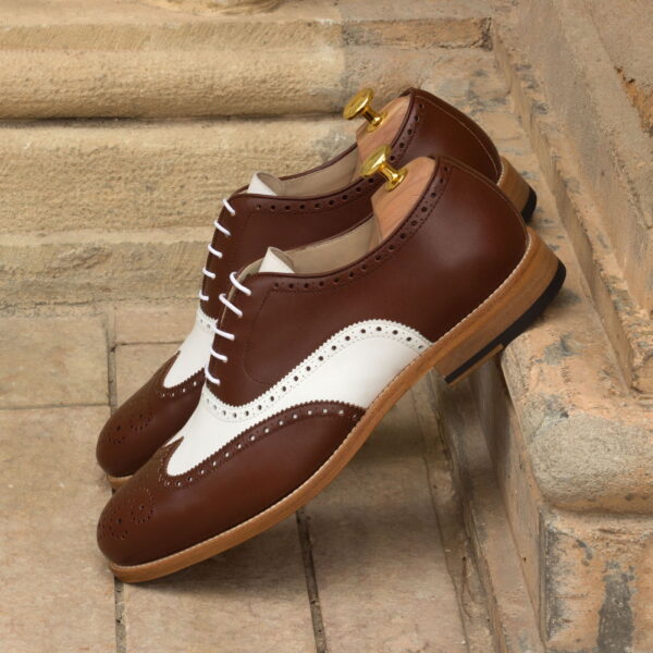  Luxury Handbags by you Mens Dress Full Brogue Shoe, view 4