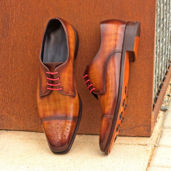  Luxury Handbags by you Hand Made Patina Derby Shoe, view 4