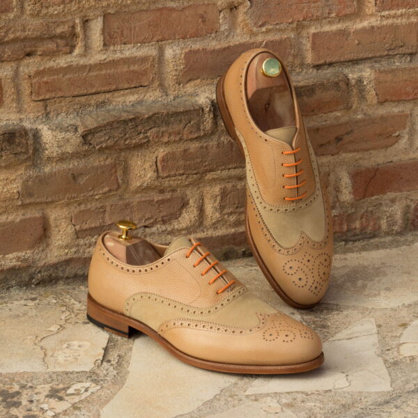  Luxury Handbags by you Mens Dress Full Brogue Shoe, view 4
