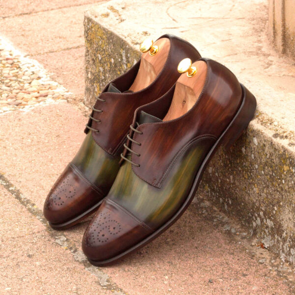  Luxury Handbags by you Hand Made Patina Derby Shoe, view 4