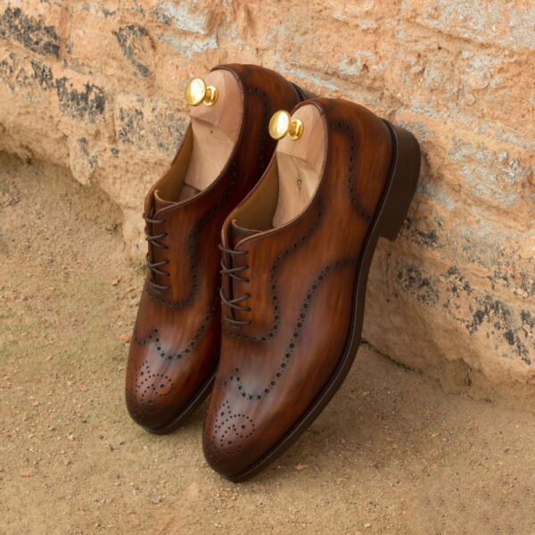  Luxury Handbags by you Hand Made Patina Whole Cut Shoe, view 4