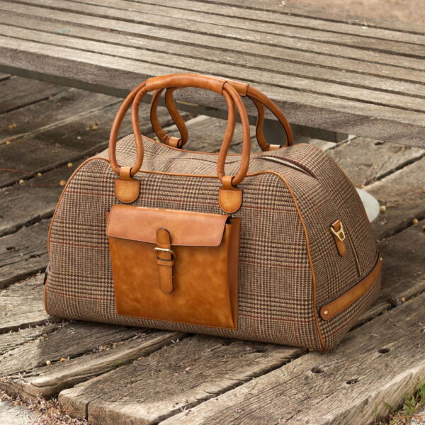  Luxury Handbags by you Luxury Leathergoods Travel Duffle Bag, view 4