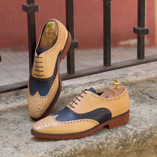  Luxury Handbags by you Mens Dress Full Brogue Shoe, view 4