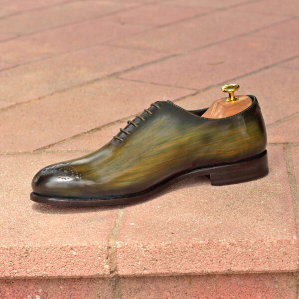  Luxury Handbags by you Hand Made Patina Whole Cut Shoe, view 4