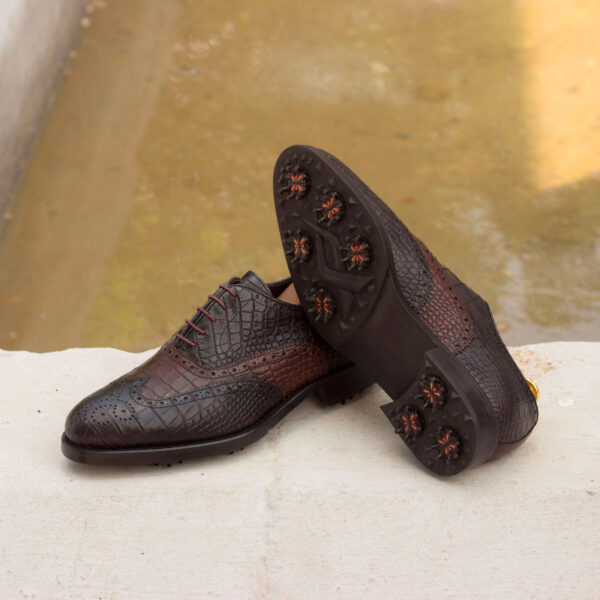  Luxury Handbags by you Mens Dress Full Brogue Shoe, view 4
