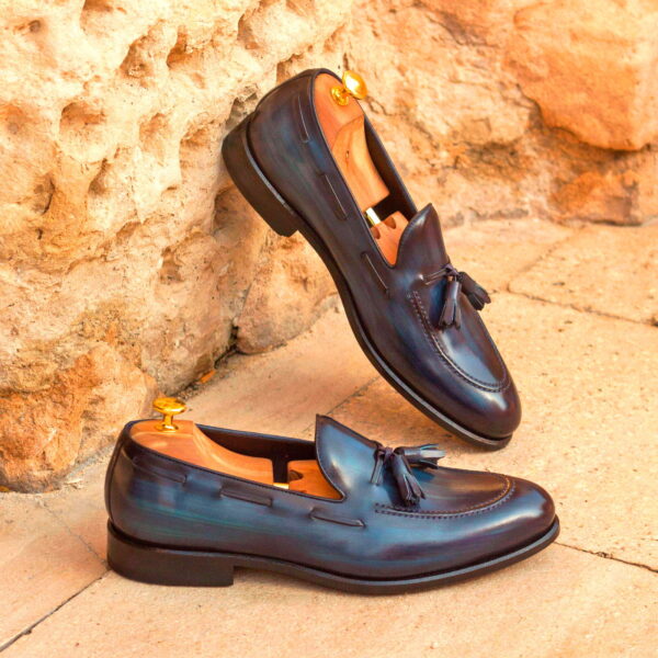  Luxury Handbags by you Hand Made Patina Loafer Shoe, view 4
