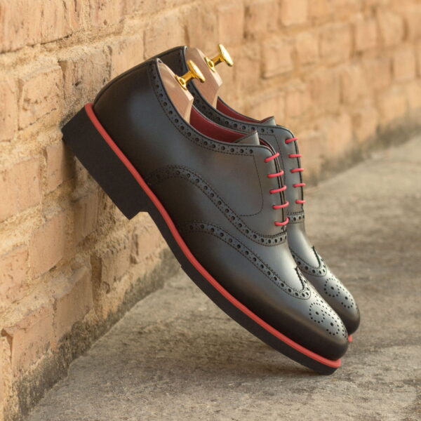  Luxury Handbags by you Mens Dress Full Brogue Shoe, view 4
