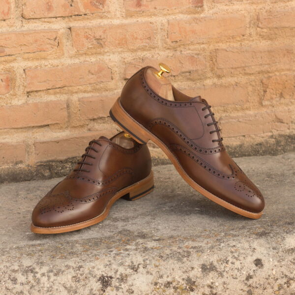  Luxury Handbags by you Mens Dress Full Brogue Shoe, view 4