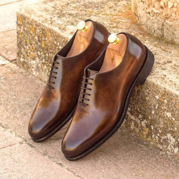  Luxury Handbags by you Hand Made Patina Whole Cut Shoe, view 4