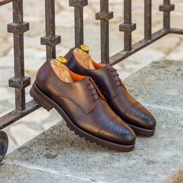  Luxury Handbags by you BURNISHING Derby Shoe, view 4