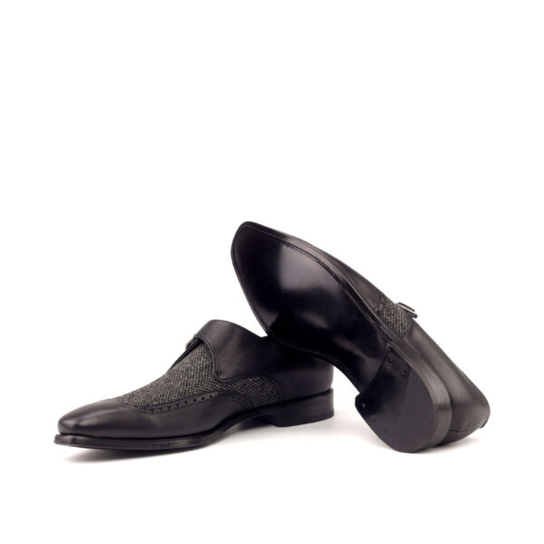  Luxury Handbags by you Gray Single Monk Shoe, view 3