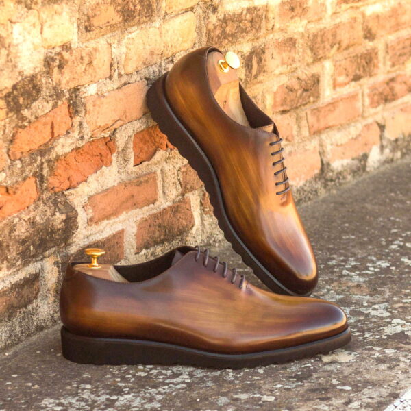  Luxury Handbags by you Hand Made Patina Whole Cut Shoe, view 4