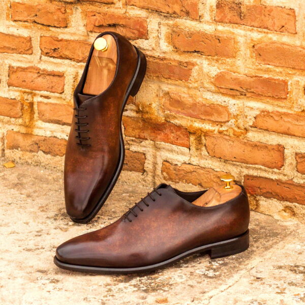  Luxury Handbags by you Hand Made Patina Whole Cut Shoe, view 4