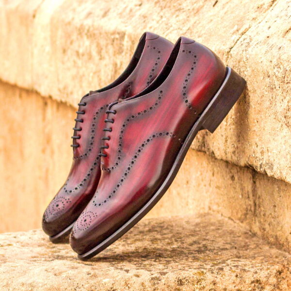  Luxury Handbags by you Hand Made Patina Whole Cut Shoe, view 4