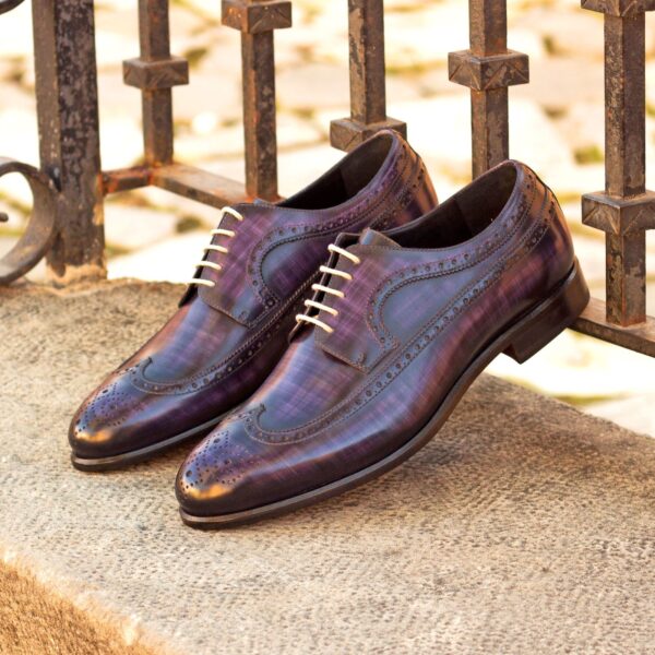  Luxury Handbags by you Hand Made Patina Longwing Blucher Shoe, view 4