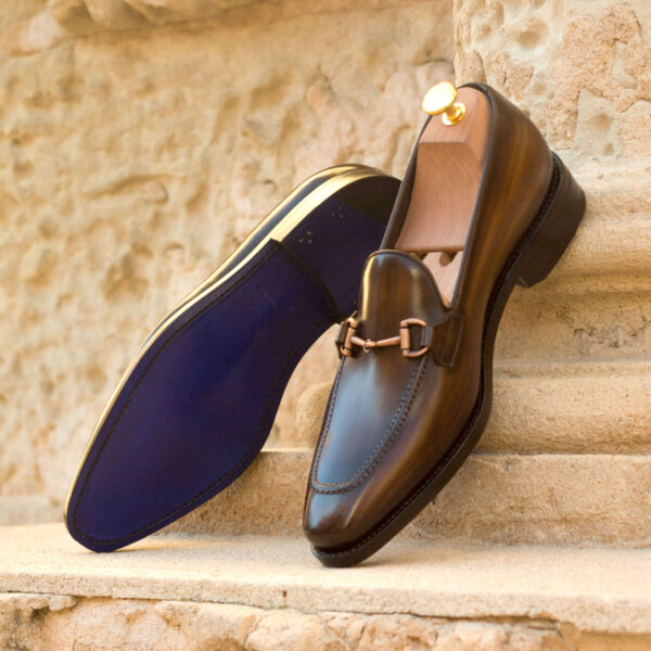  Luxury Handbags by you Hand Made Patina Loafer Shoe, view 4