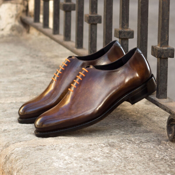  Luxury Handbags by you Hand Made Patina Whole Cut Shoe, view 4
