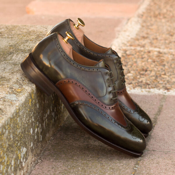  Luxury Handbags by you Goodyear Welted Full Brogue Shoe, view 4